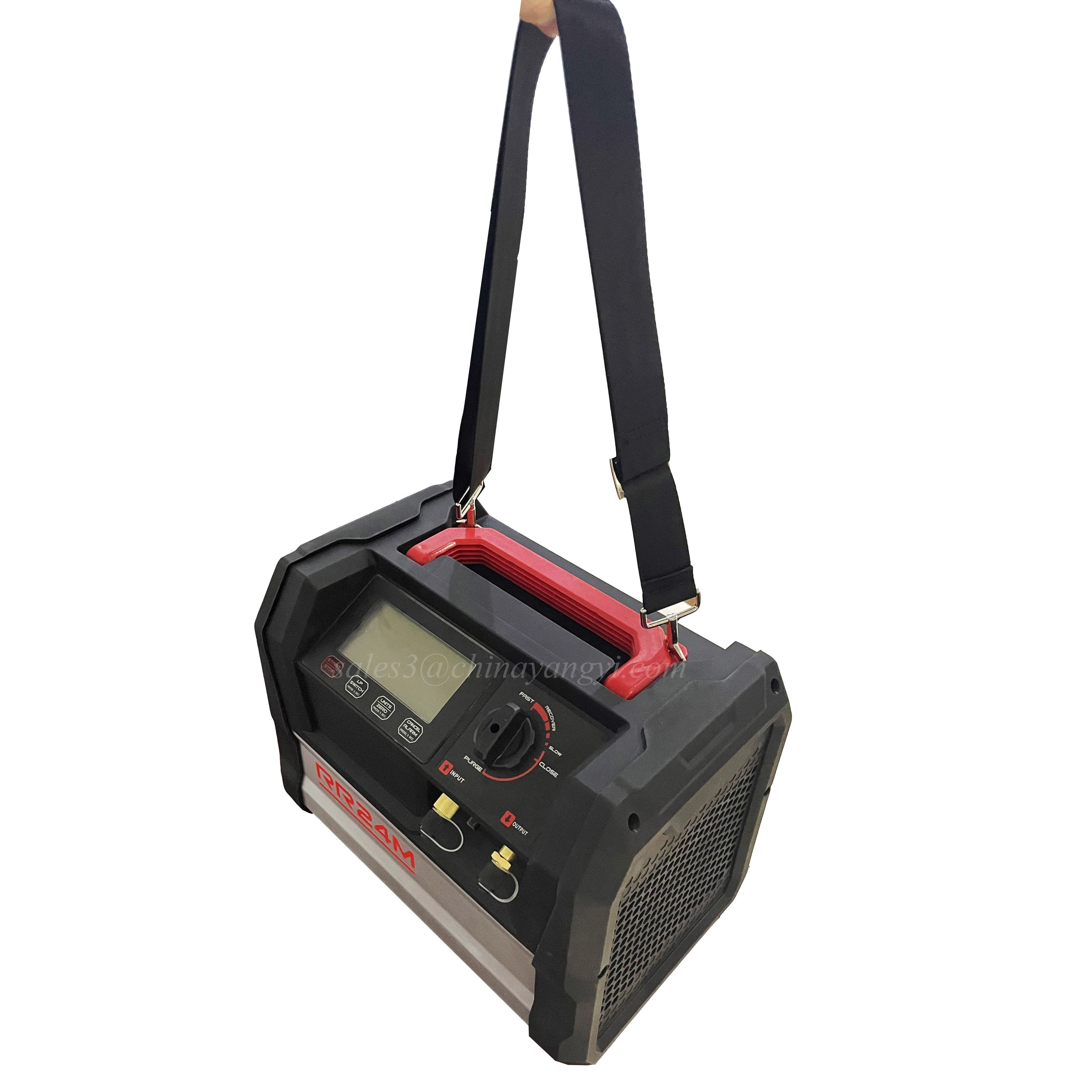 New Products Complete A/C Recovery System Twin Cylinder Gas R134a/R1234yf DC Recycling Unit with 80% Overcharge Protection - Image 4