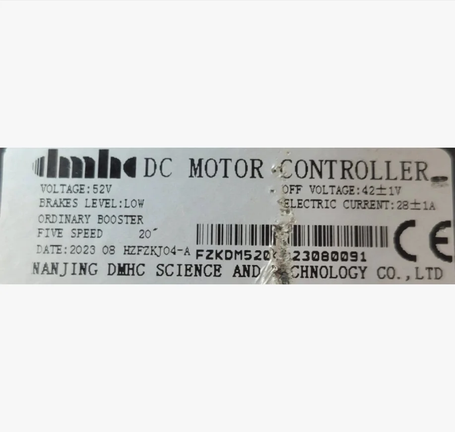 

HZFZKJ04-A 52V 28A Customized Controller for Brushless Motor Electric Bike E-Bike Bafang Kit Accessories