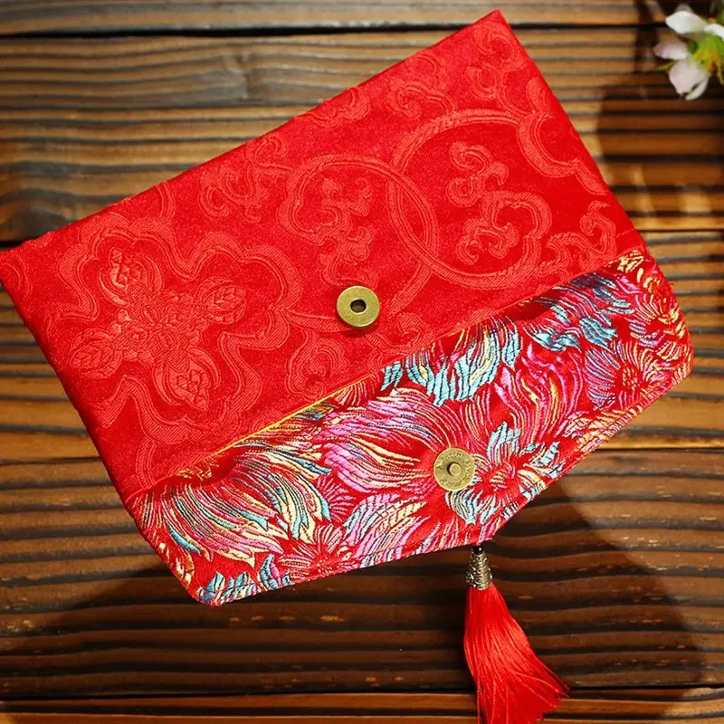 2023 Creative Red Packets Money Bags Red Packet Envelope Gift Chinese Lunar New Year Red Envelope Hong Bao Wedding Christmas