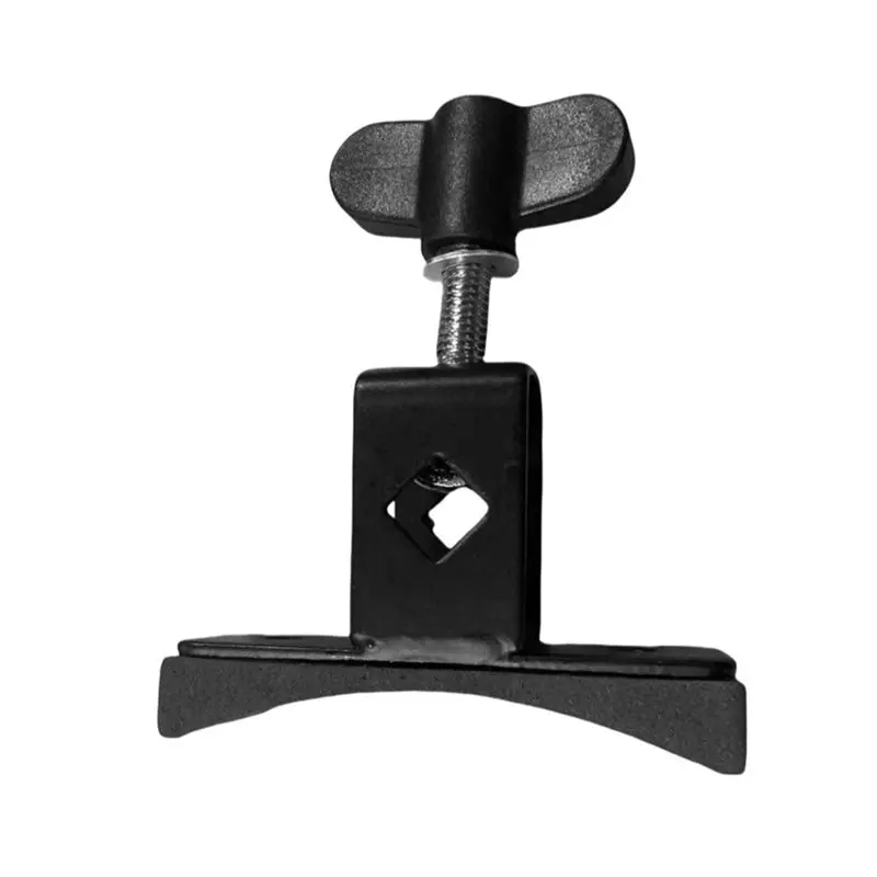 Soporte de Montaje para Campana de Tambor (Bass Tom Drum Hoop) con Abrazadera para Varilla de 10mm, Soporte para Campana de Tambor de Caja para Jam Block-AT20