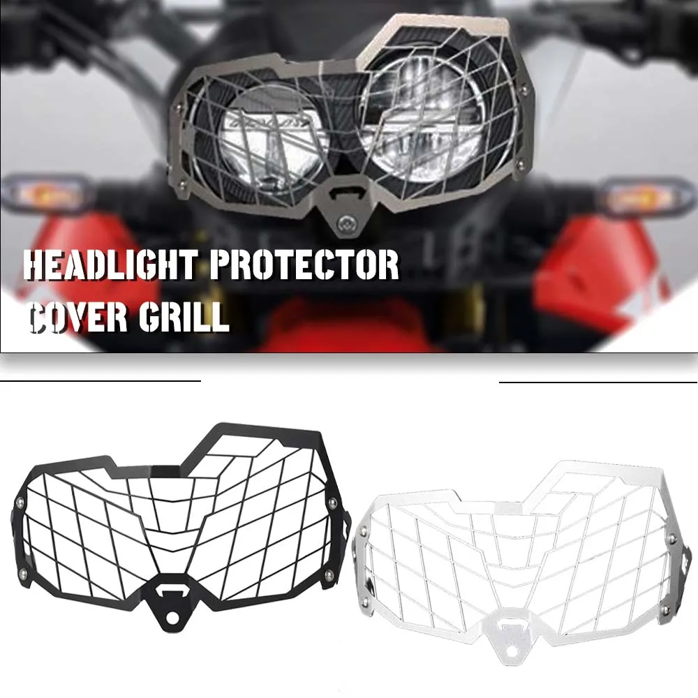

For Honda CRF 250L Rally CRF 300L Rally 2017-2022 2023 Aluminum Motorcycle Accessories Headlight Grille Guard Cover Protection
