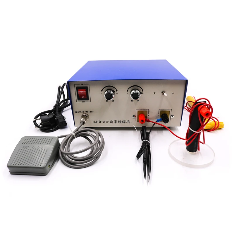 100A Spot Welding Machine Jewelry Handheld Small Laser Welder High Power Jewelry Coil Bracelet Interface Soldering Tool