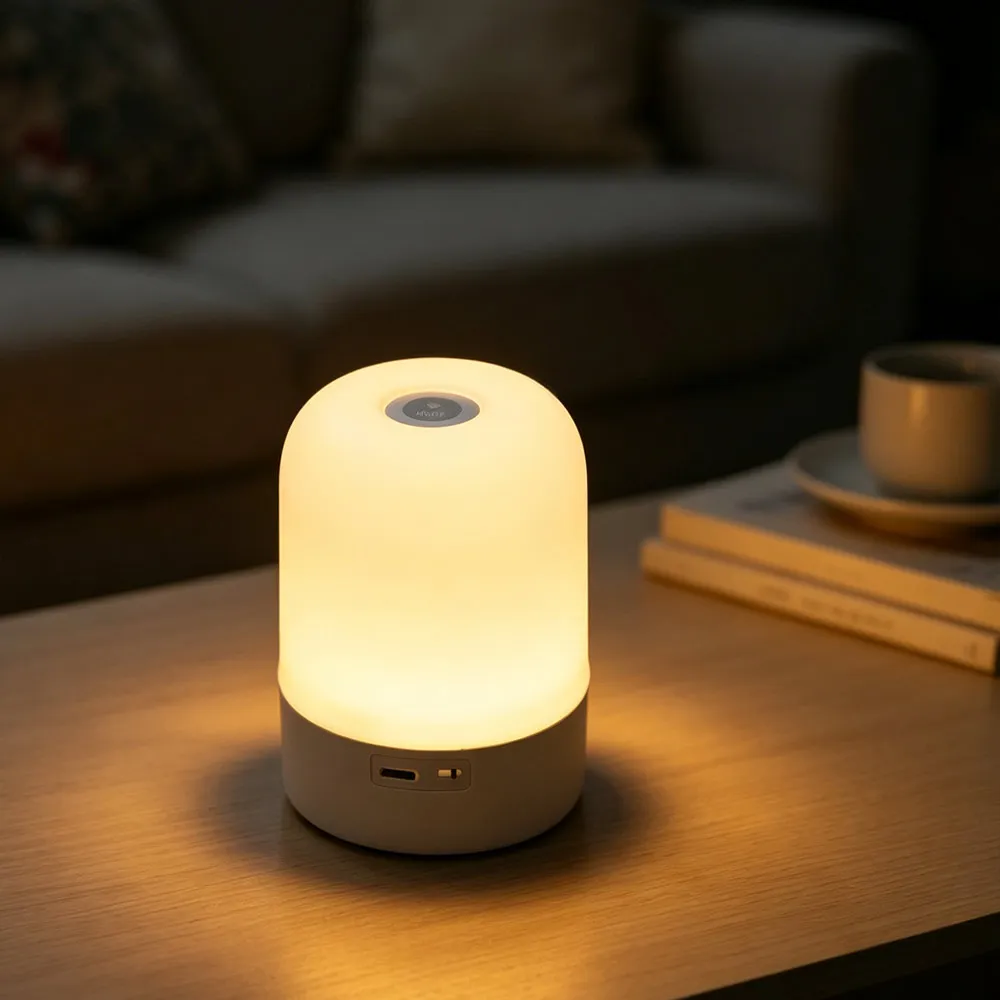 3 Color Touch Night Light Eye Protection Dimming Bedroom Bedside Lamp Creative Simple Sleeping Lamp Kids Room