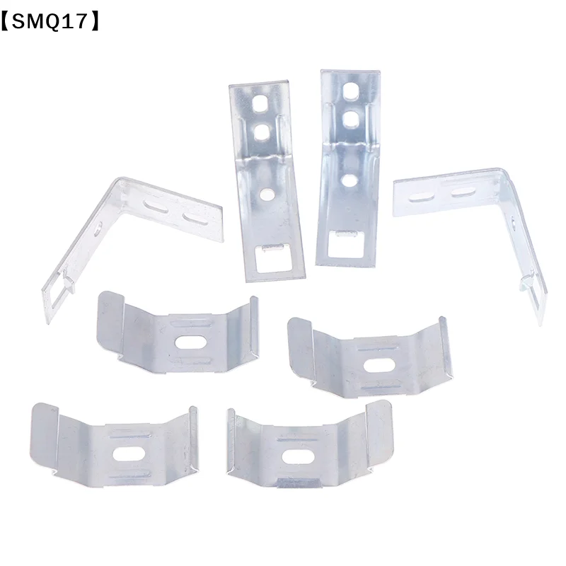 4Sets Blinds Accessories Metal Louver Bracket Mounting Holder Brackets Curtain Fixing For Window Fixation【SMQ】