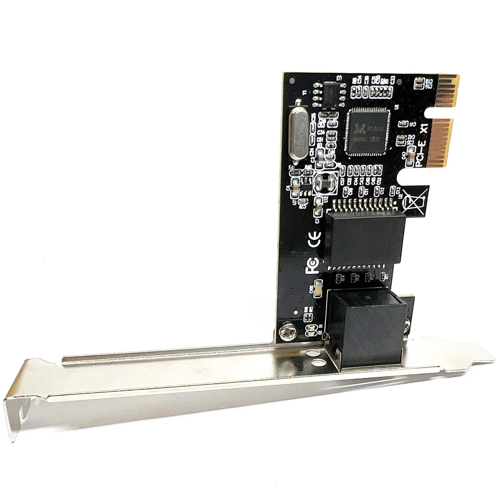 Pci-e placa de rede 1000mbps gigabit ethernet pci express 10/100/1000m rj45 lan conversor de adaptador rtl8111c chipset para desktop pc