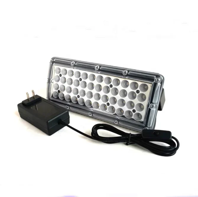 Portable 48 beads 365nm 395nm uv led curing lamp