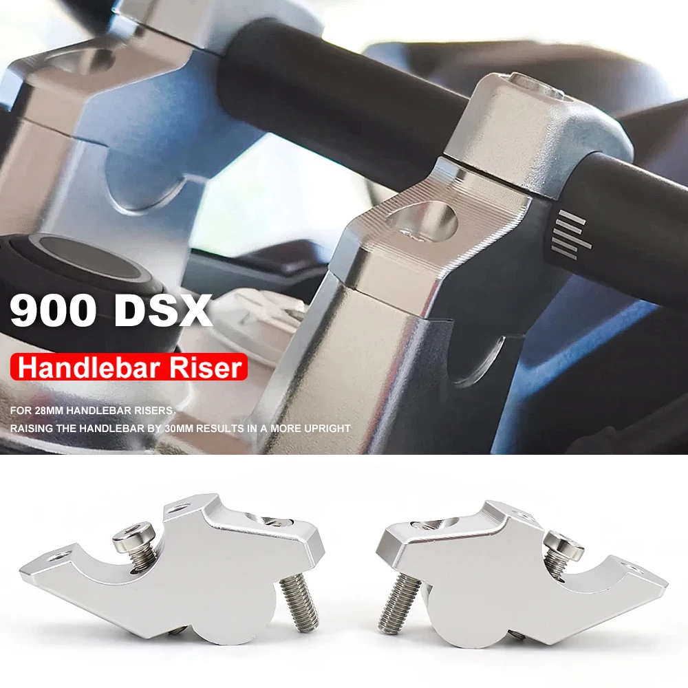 New For Voge DS900X Motorcycle Accessories Silver Handlebar Riser Bar Mount Handle Clamp For Voge 900 DSX DSX900 DS 900 X