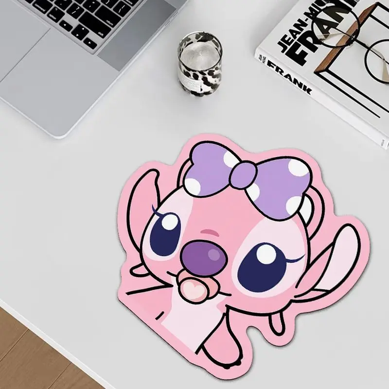 

Stitch & Angel Cartoon Mouse Pad Non-Slip Rubber Base Durable Gaming Mouse Pads for Computer Laptop Office Girls Boys Gift