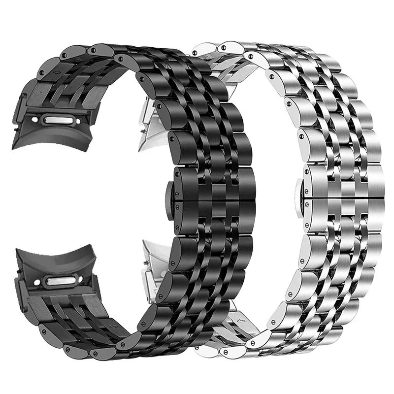 

No Gaps Strap For Samsung Galaxy Watch 7 6 4 5 40mm 44mm Quick fit Wristband For Watch 6 Classic 43mm 47mm Curved end Bracelets