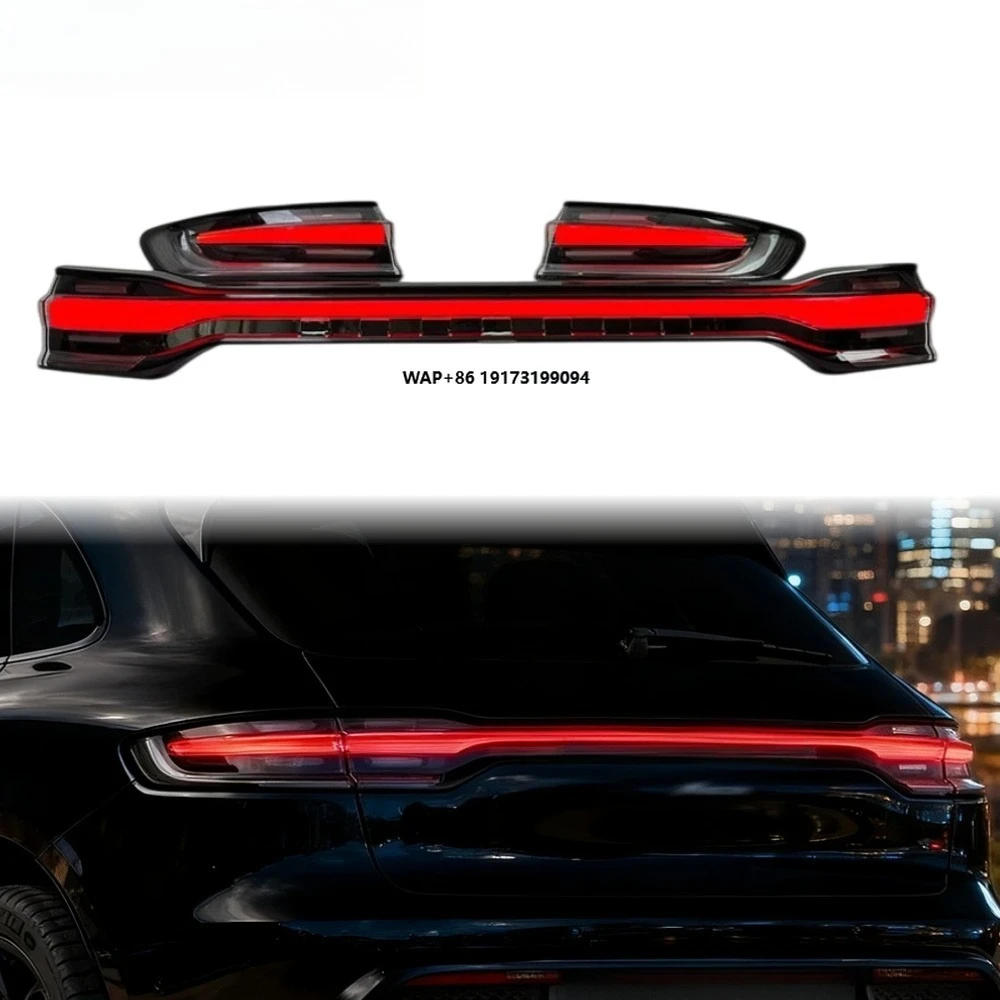 

for Macan Taillights 2014-2017 LED Upgrade Car Accessories Assembly Modified Rear Lamp LED Plug and Play for