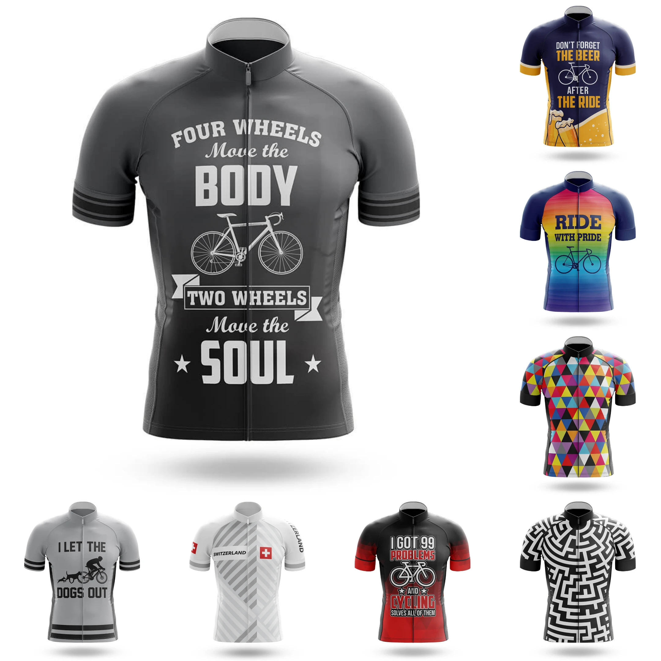 Summer Jumper Clothing - Move The Soul Fietsshirt Kleding Mtb