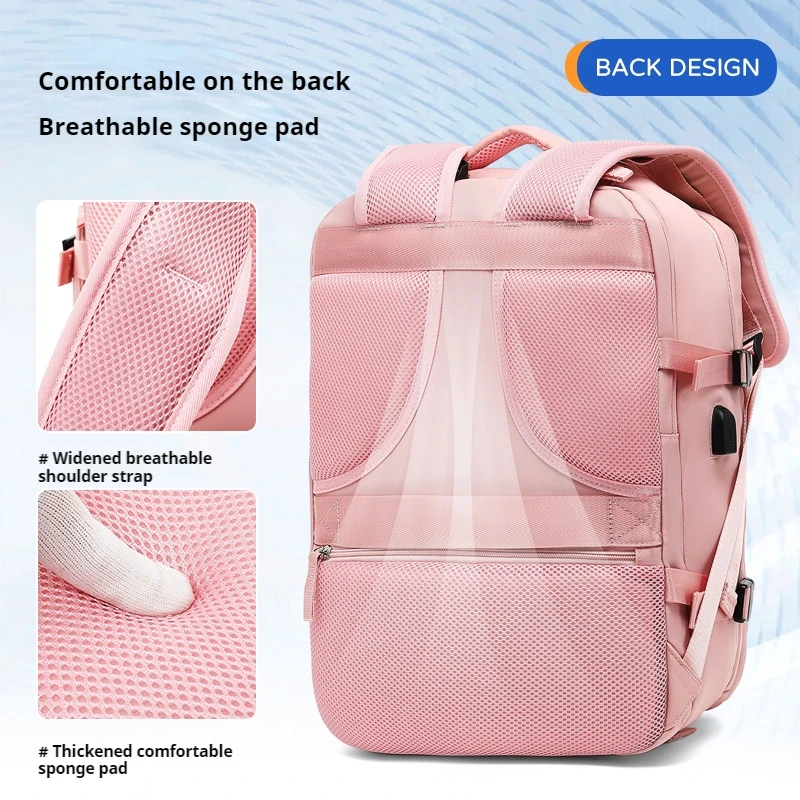 Classic Dry Wet Separation Backpack Large Capacity Laptop Backpack Bag Multifunctional Travel Backpack Waterproof Mommy Backpack