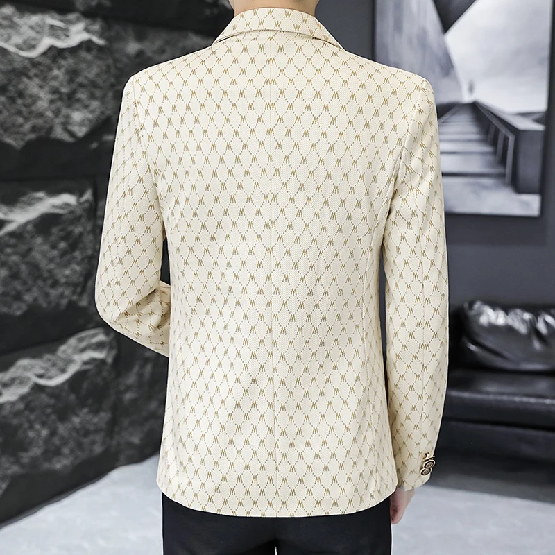 سترة رجال الأعمال عارضة ، حروف الرجل ، التسوق ضئيلة ، الأداء في الهواء الطلق ، مأدبة الزفاف ، الموضة الجديدة #6