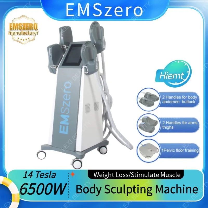 

EMSZERO Slimming 14 Tesla Ems Muscle Building Machine RF EMS Body Sculpting Shaping Slim With Pelvic Floor Muscle Stimulation