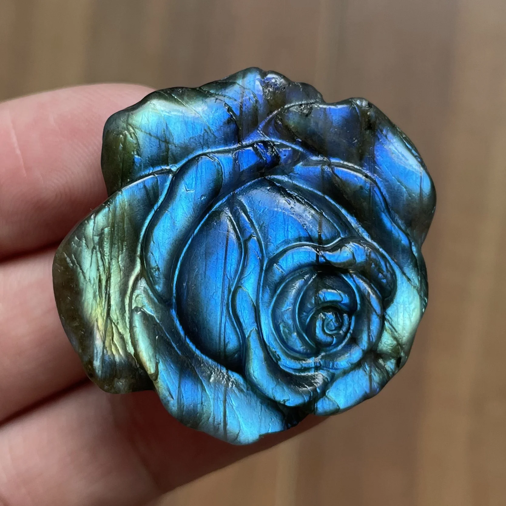 

Natural Crystal Labradorite Rose Quartz Carving Decor Moonstone Polished Divination Healing Gift Reiki Feng Shui