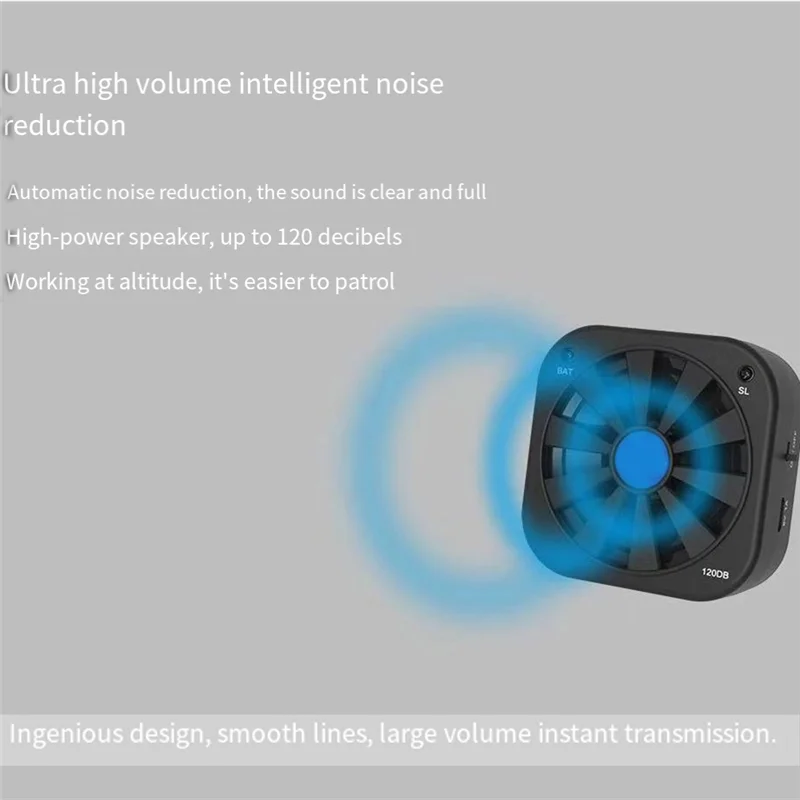 ABKI-LS-01 Мини-беспроводной динамик 105 DB Walkie Talkie Беспроводная связь дальнего действия Запускные колонки для воздушного вещания