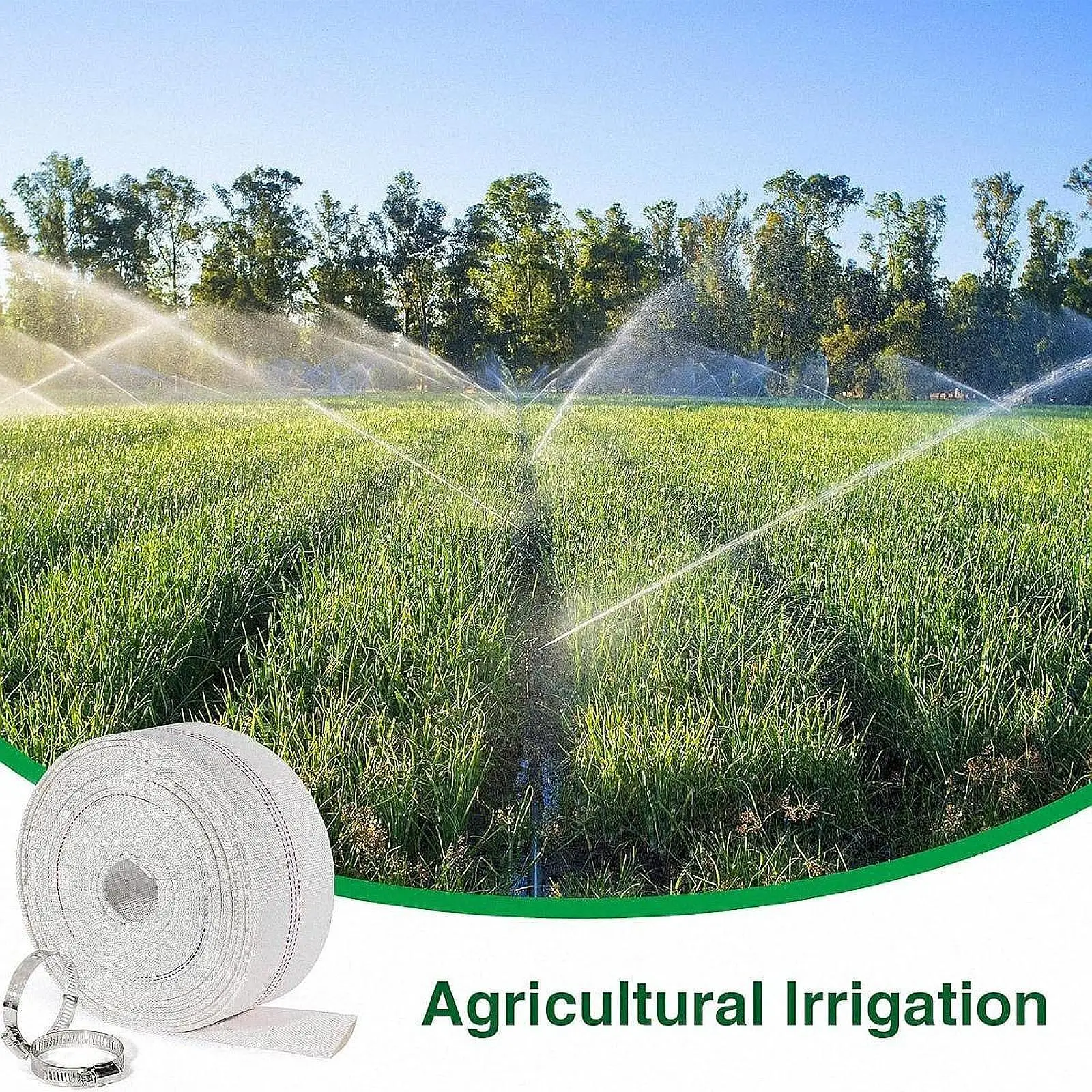 Flexible Backwash Hose Foldable for Shallow Well Pump Drainage Accessories