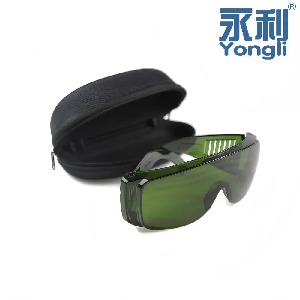 

Защитные очки Yongli OD4+ для лазерной резки и гравировки, сертифицированные CE, эргономичные, с широкополосной защитой для операторов лазерных станков