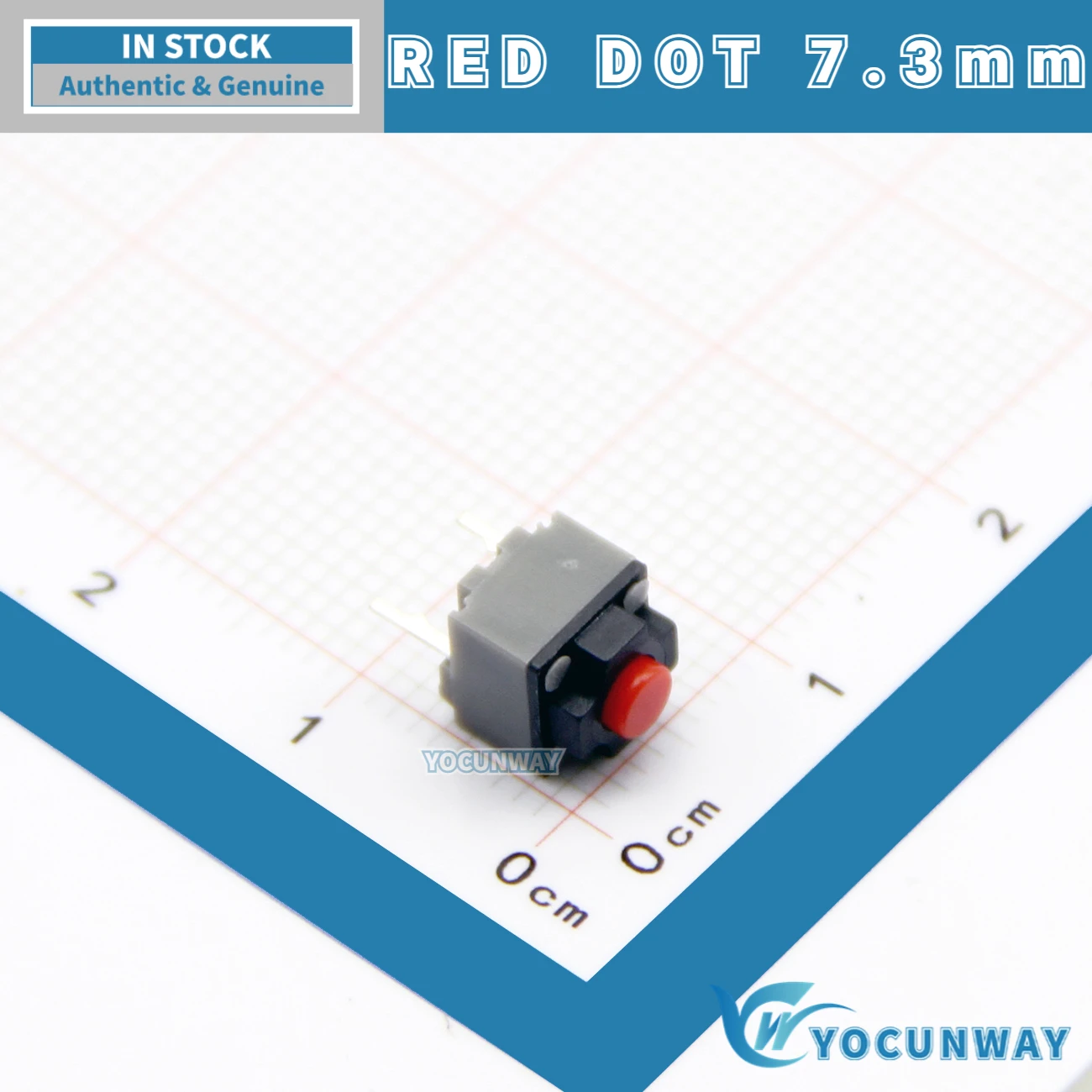 10 Pcs New Original Kailh Silent 4.3mm 7.3mm 9.5mm Mouse Micro Switch Micro Switch Mute Button Tact Switch