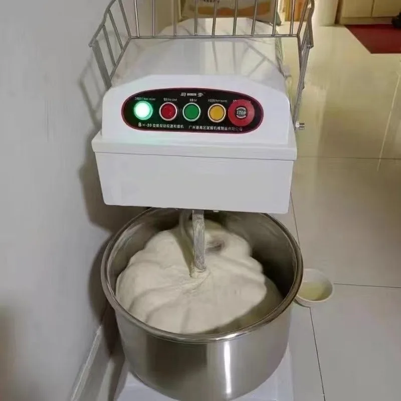 Frequency conversion silent double action double speed dough mixing machine commercial dough beating machine