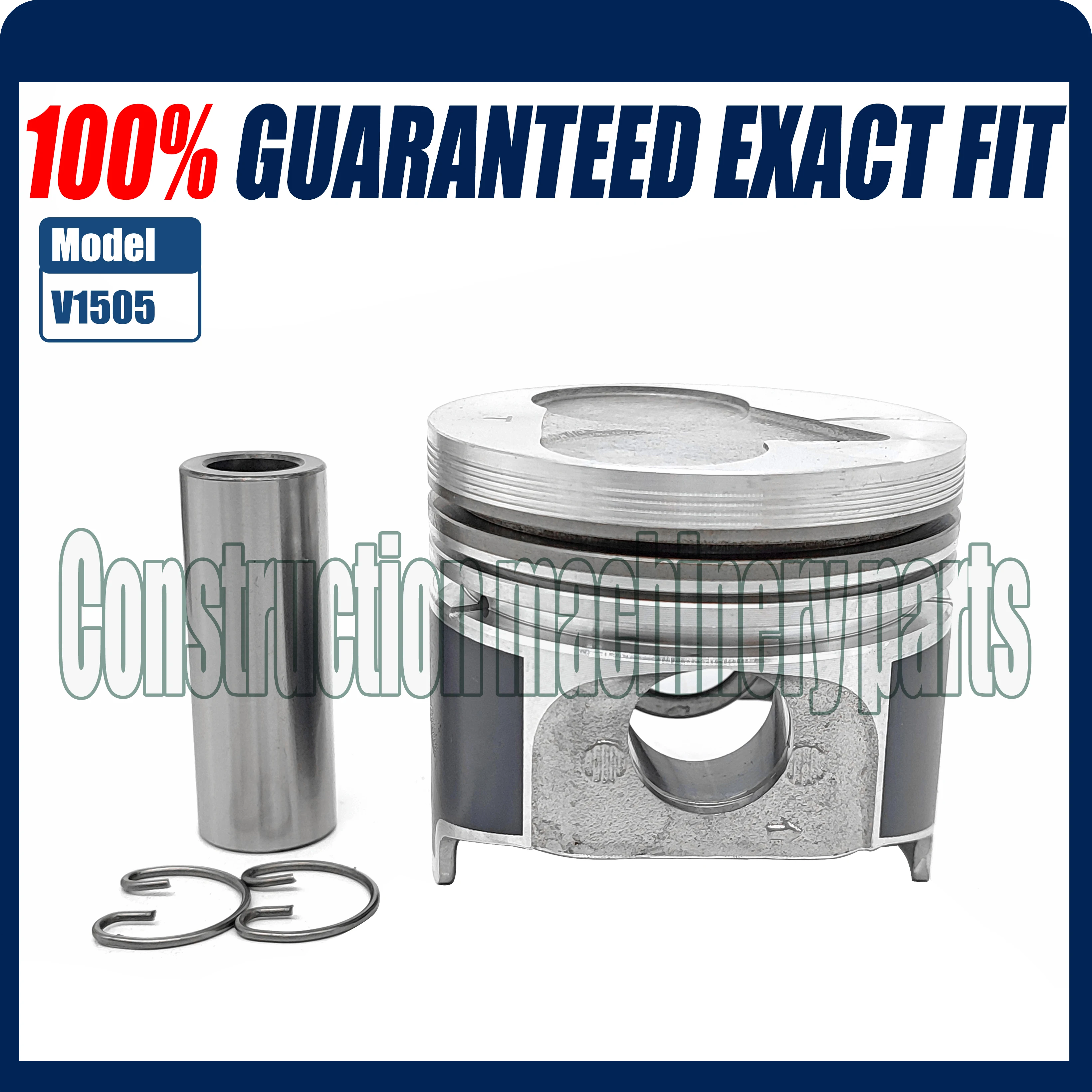 

D1105 V1505 Piston For Kubota Engine 16060-21114, 78MM.STD or Oversize+0.50mm