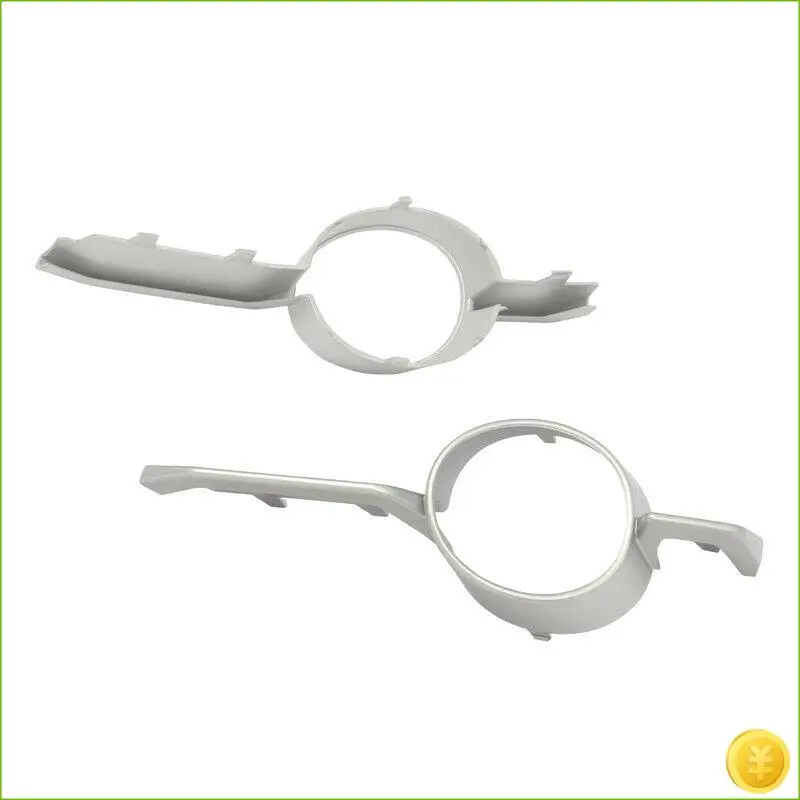 

1Set For -BMW X6 E71 E72 2008-2014 Front Bumper Fog Light Grill Cover Trim 51117188385 51117188386