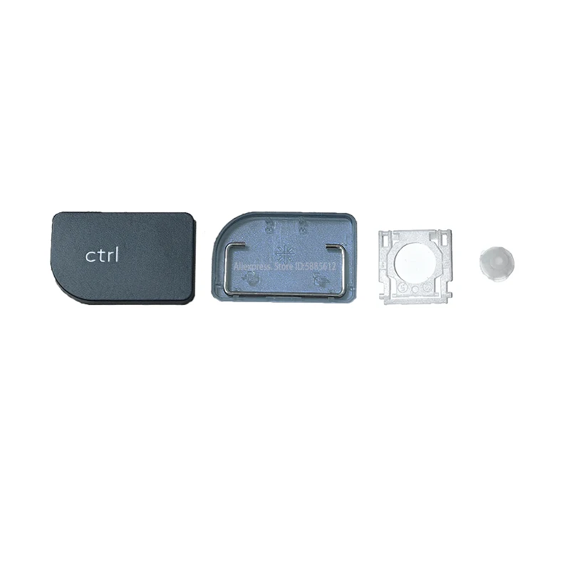 Grey Replacement Left Ctrl Keycap Keys Scissor Clip Hinge For Logitech MX S Keycap Craft MX YR0073 Keyboard Keychain
