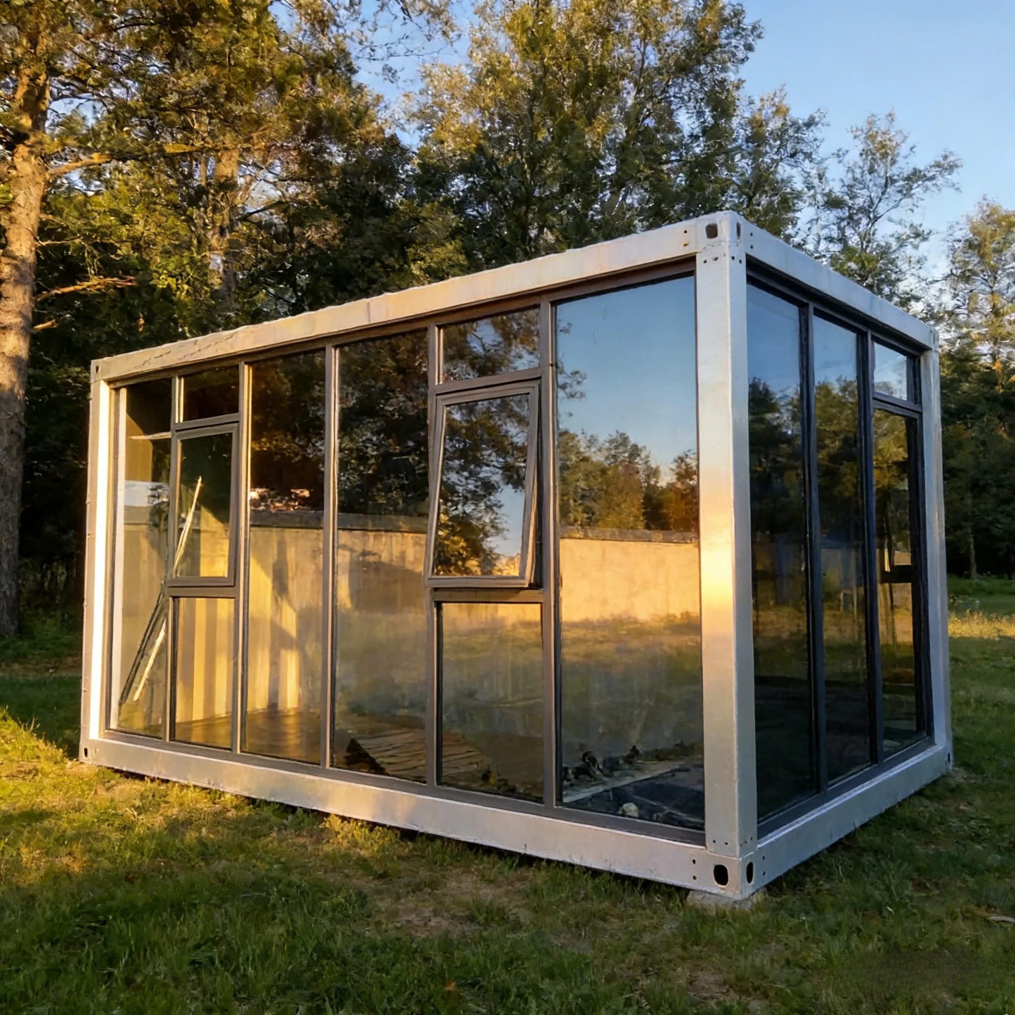 FOODLINE Container House Rainproof Modular Home For Outdoor Event Temporary Staff Lounge Rest Space