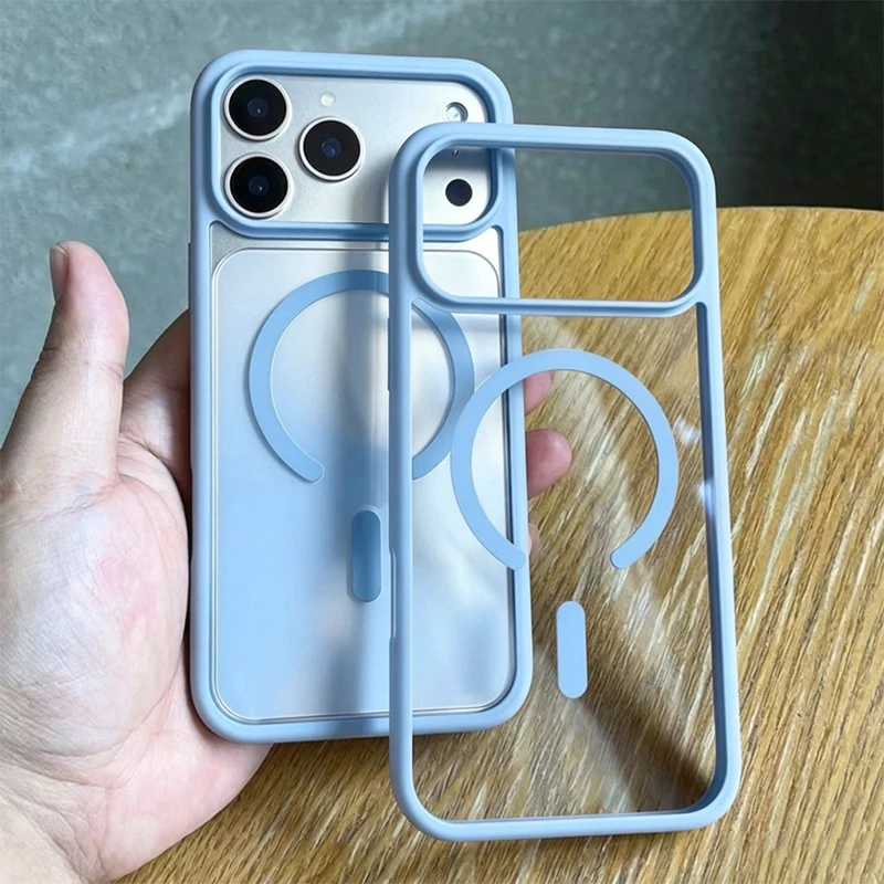 Fashion Wireless Charge Phone Case For Samsung Galaxy A57 A37 A17 A07 S26 S25 S24 S23 Ultra S26 S25 S24 S23 Plus Magnetic Covers
