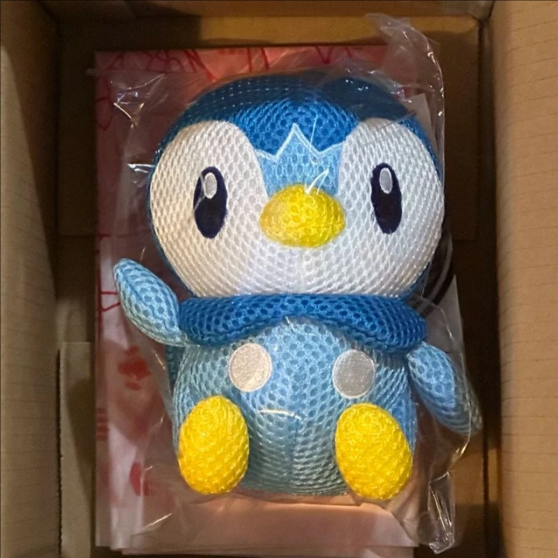 

PokéMon Happy Bathhouse Series, натуральная подвеска, губка для купания, кукла Piplup Quaxly Marill, модная кукла, орнамент, коллекция игрушек в подарок