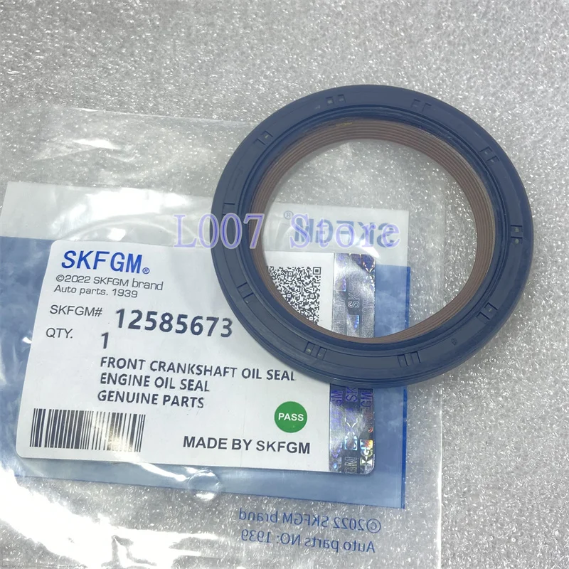 

ENGINE FRONT CRANKSHAFT SEAL ORIGINAL For Cadillac Chevrolet Silverado 2500 HD Express 2500 SS Camaro 12585673 296-02