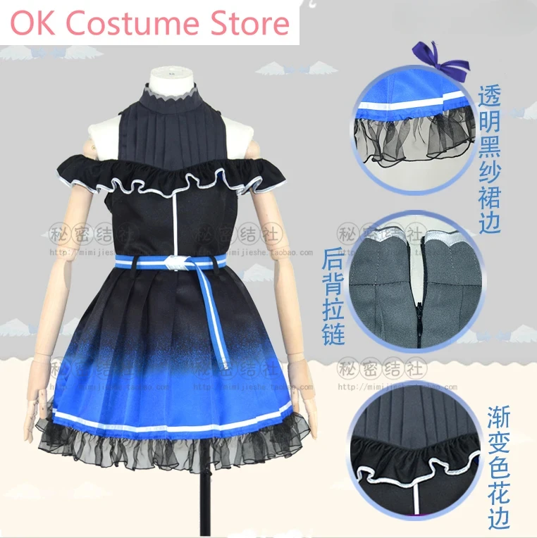 Anime! Vtuber Hololive Amane oke MiPP Angel Orang-outans, joli uniforme de jeu trempé, costume de cosplay, tenue de jeu pour femme, nouveau