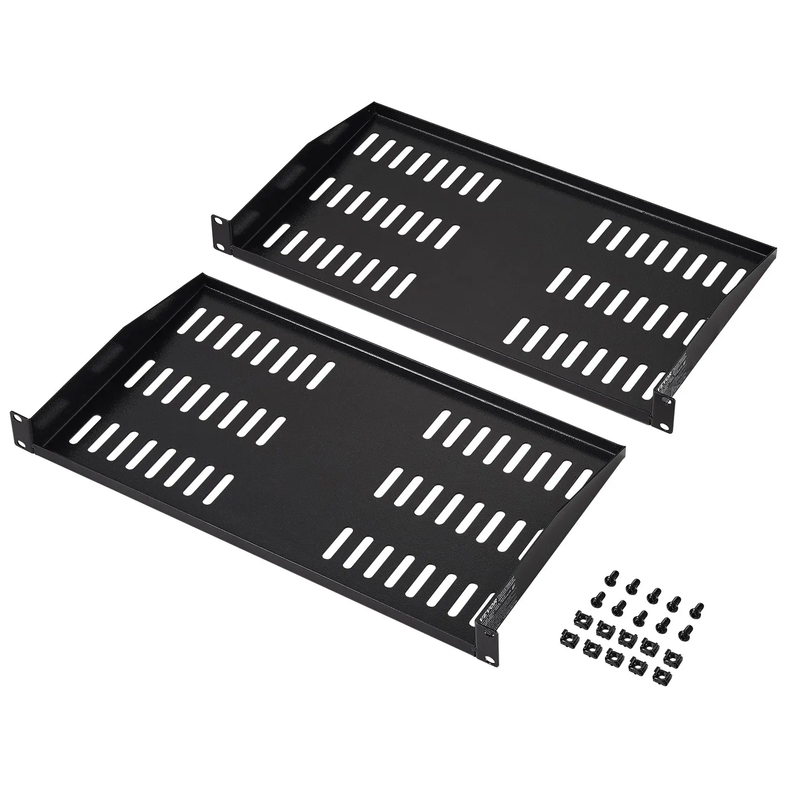 2 Unidades de Bandeja de Rack Ventilada de 1U para Servidor