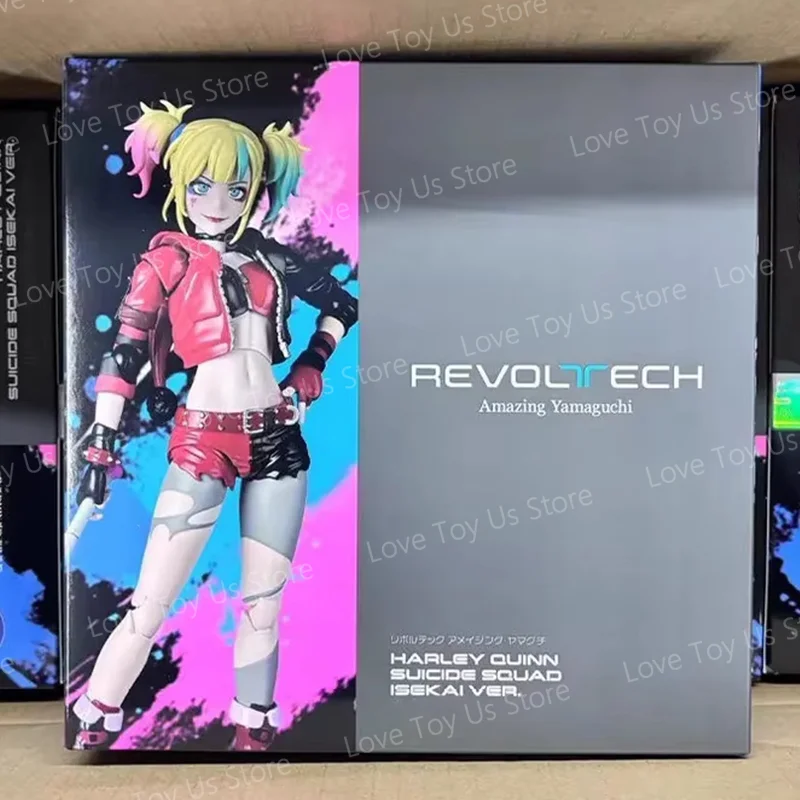 In Stock Kaiyodo Magical Yamaguchi Harley Quinn Action Figure Suicide Squad The Clown's Girl Movability Model Toys