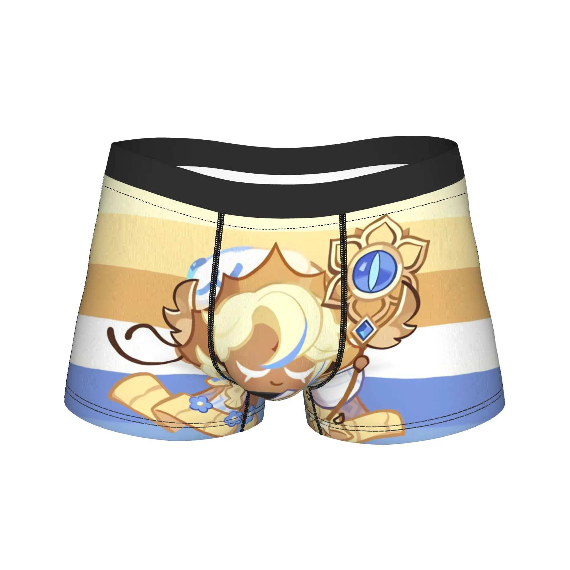 

Мужское нижнее белье Pure Vanilla Cookie Long Underwear Cookie Run Kingdom, забавные трусы-боксеры, шорты, трусики, мужские мягкие трусы больших размеров