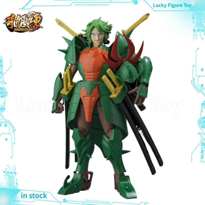 

【Предварительная продажа】Sentinel Super Flexible YoroiDen-Samurai Troopers Ronin Warriors Naaza Demon General Movable Toys Фигурки