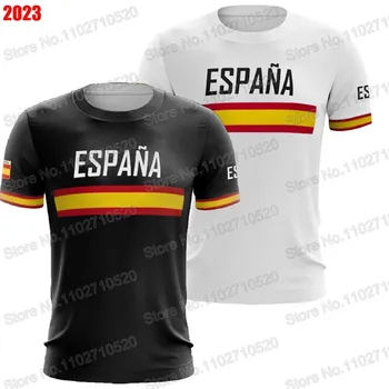 CAMISETA 스페인 3D 프린트 에스파나 내셔널 티셔츠, 2024 블랙 화이트, 여름 러닝 스트리트웨어, 스페인 캐주얼 기술 교육 Best5 CAMISETA 스페인 3D 프린트 에스파나 내셔널 티셔츠, 2024 블랙 화이트, 여름 러닝 스트리트웨어, 스페인 캐주얼 기술 교육 Best5