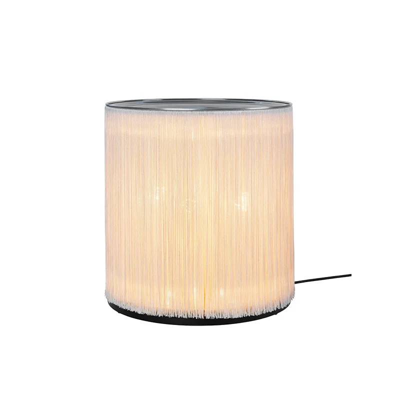 Living room, bedroom, desk floor  study atmosphere decorative lamp, Nordic fringed l