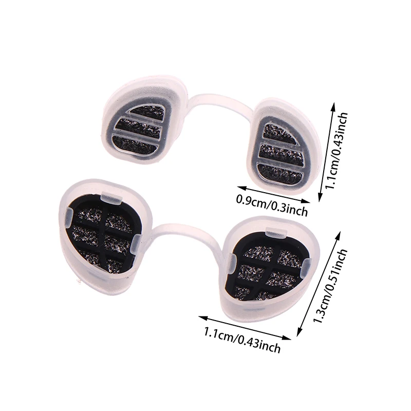 

Удобные невидимые носовые фильтры для носа, защита от загрязнения воздуха, маска от аллергии на пыльцу, съемный пылевой фильтр для носа