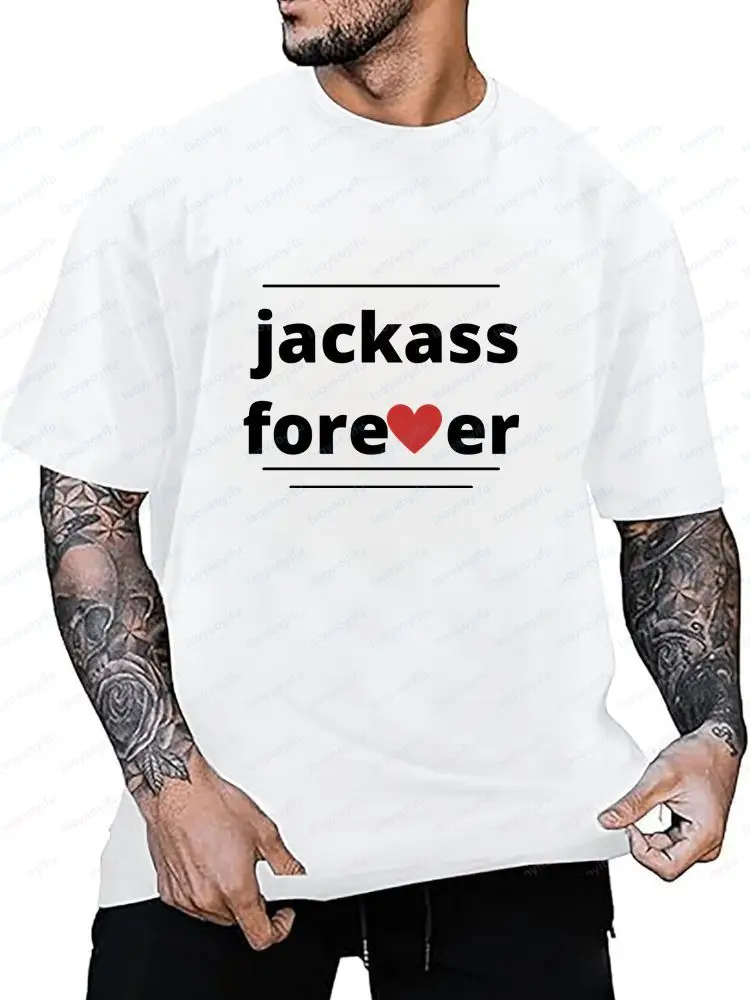 Jackass Forever - Summer Casual Trendy Multi-Purpose Short-Sleeved T-Shirt for Both Men and Women with Round Collar