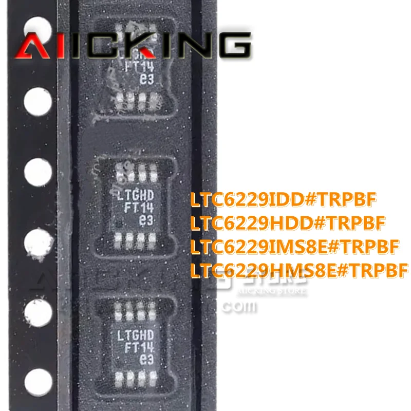 Puce IC d'origine, en stock, LTC6229IMS8E # TRPBF LTC6229HMS8E # TRPBF LTC6229IDD # TRPBF LTC6229HDD # TRPBF, 5 pièces