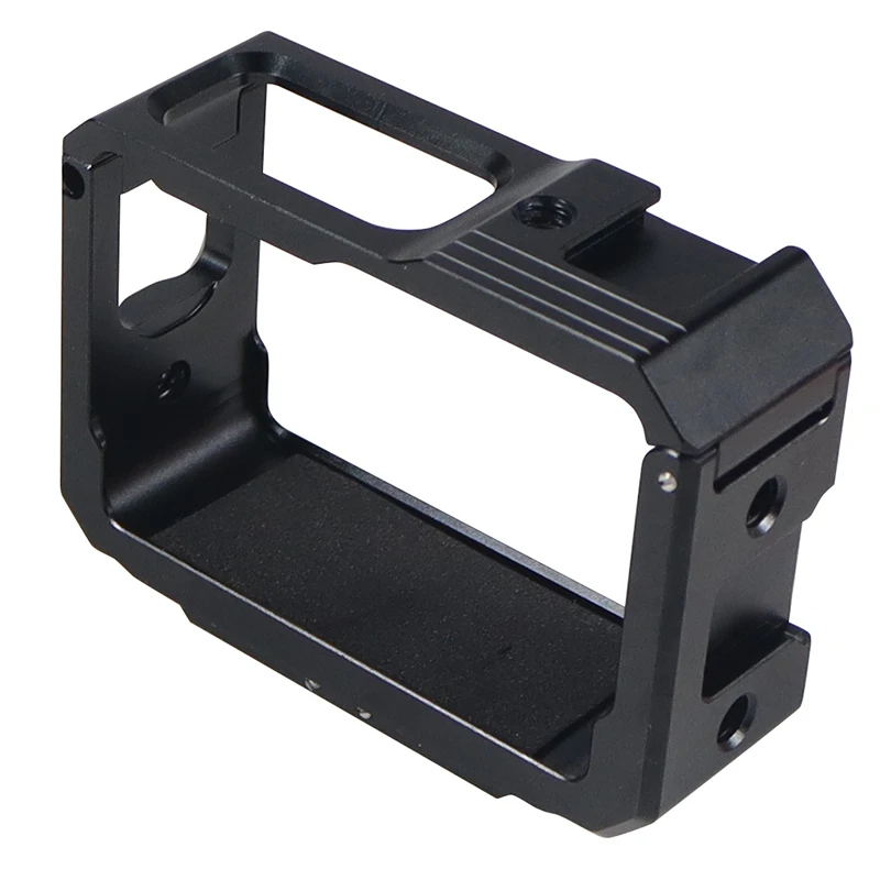 Aluminium-Schutzkäfig Rig 1/4 magnetischer Stativadapter Kaltschuhhalterung für Insta360 One R / RS Action-Kamera, erweiterter Rahmen – Detail 23