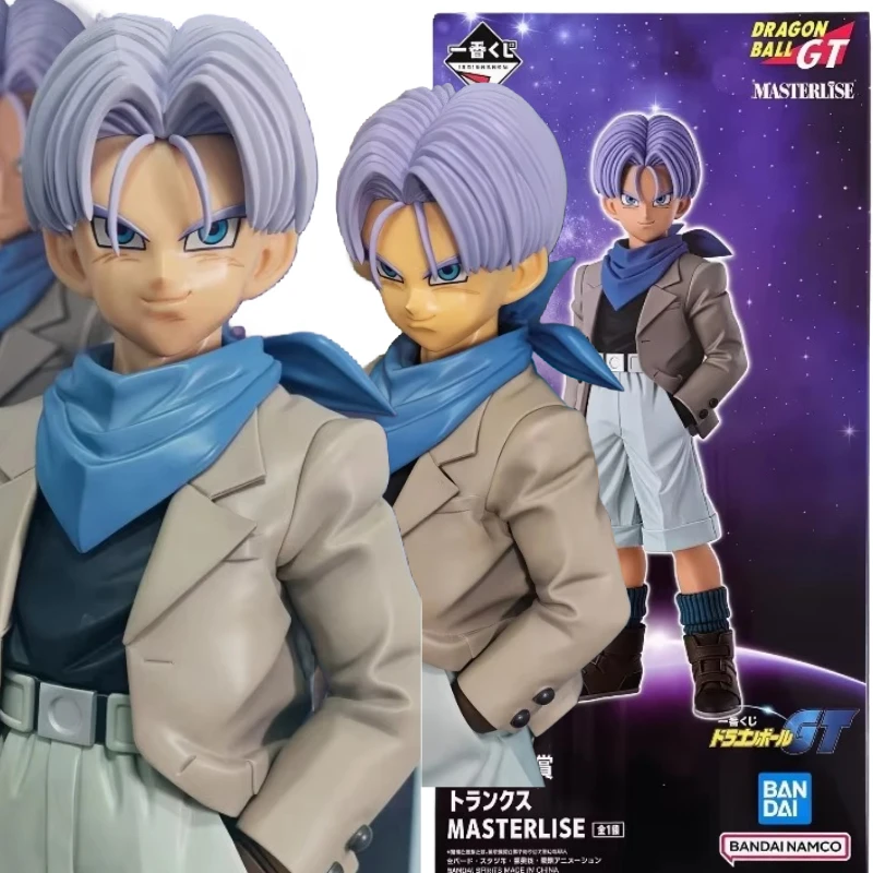 In Stock Bandai Original Ichiban Kuji Dragon Ball GT D Award ‌Trunks MASTERLISE Model Toy Collection Action Figures New! PVC
