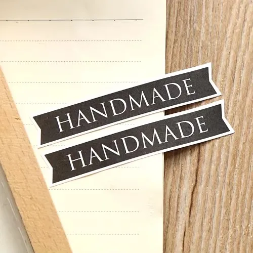 100pcs/lot Classical Handmade Series Seal Sticker Stationery Paper Stickers Office Material Packing label gift supplies(SS-1570)