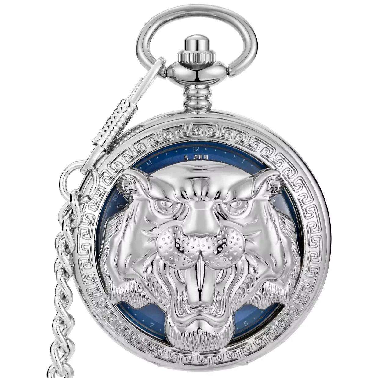 내 아들 사자 곰 사랑 아빠 쿼츠 포켓 시계, 새로운 디자인, 남성 포브 체인, 아들과 아빠에게 최고의 선물, 2025