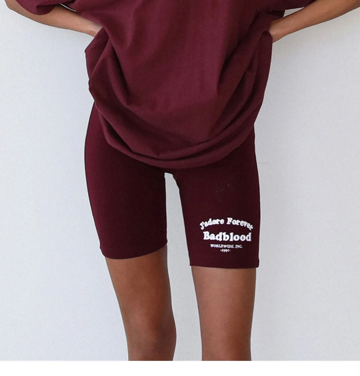 

Korea badblood bcac sports bottoming shorts sexy casual American lift hip elastic tight cycling yoga pants