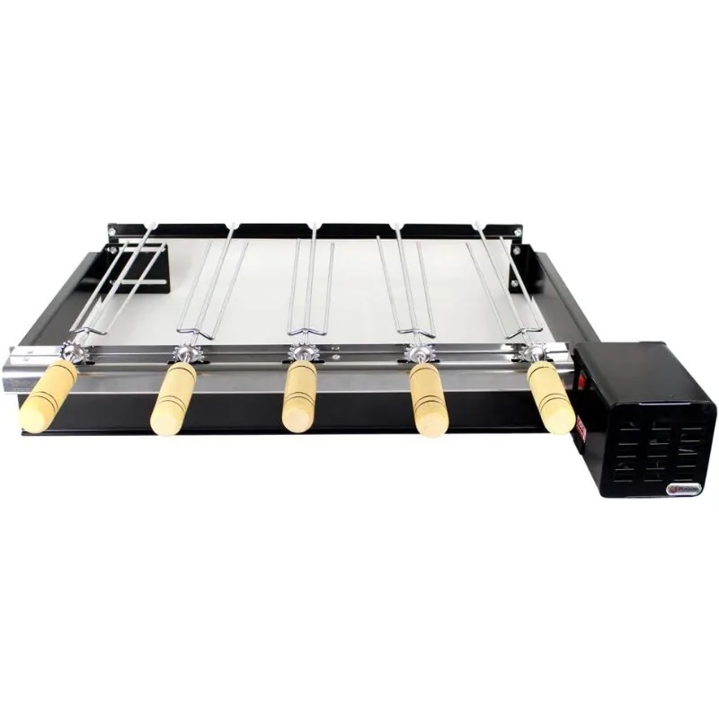 Rôtissoire brésilienne BBQ Grill 5 brochettes droite Churrasqueira Giragrill Direito
