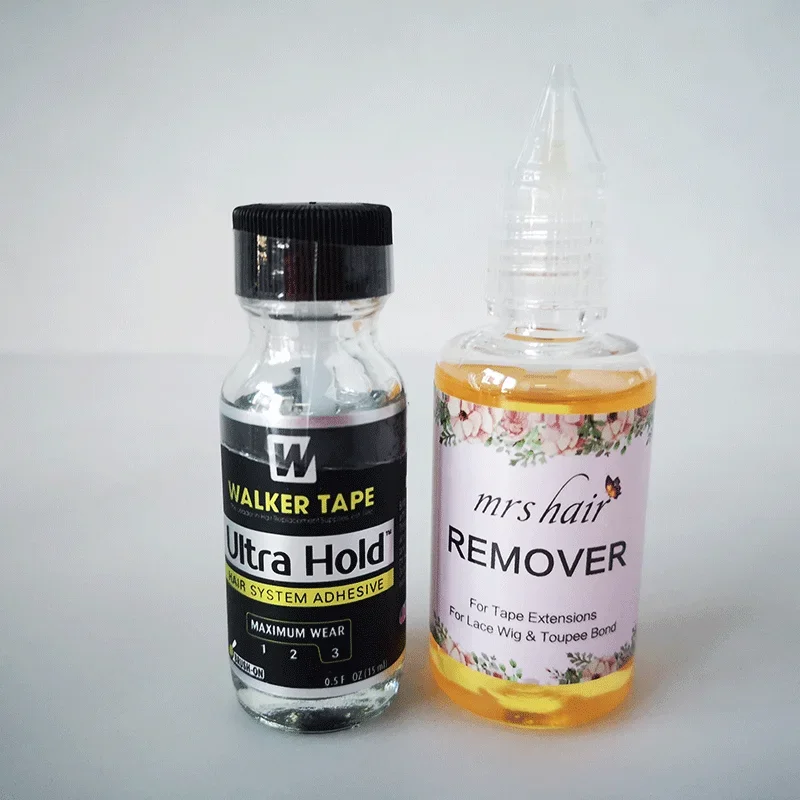 الترا عقد ووكر الشريط غراء الشعر للشعر المستعار الدنتلة 15 مللي السندات عقد شعر مستعار دانتيل الغراء مقاوم للماء الرجال الشعر المستعار الغراء الشعر الغراء للشعر المستعار الدانتيل #4