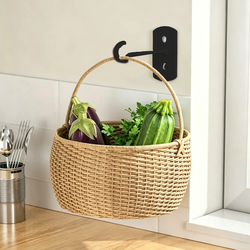 Rust Proof Hanging Brackets for Outdoor Flower Baskets Designed to Maintain Appearance Seasons All Weather Conditions