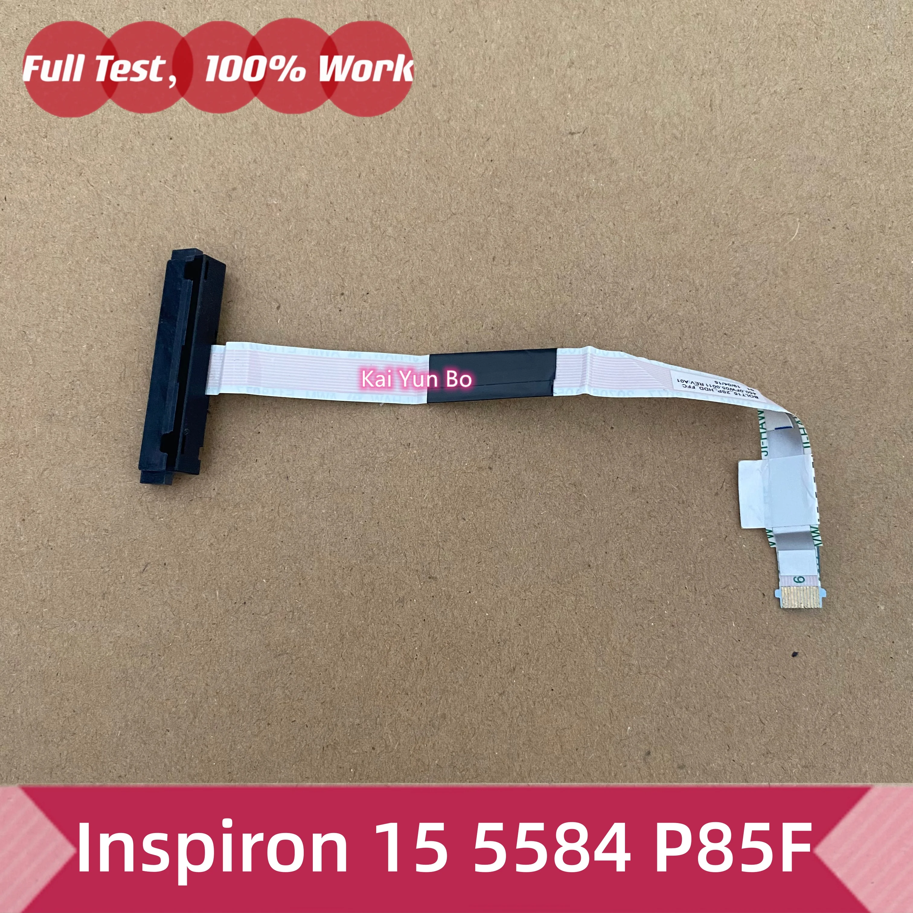 Cable Conector de Disco Duro SATA para Laptop Dell Inspiron 15 5584 P85F, CN-01M2G0 01M2G0 1M2G0 450.0FW05.0011 450.0FW05.0031